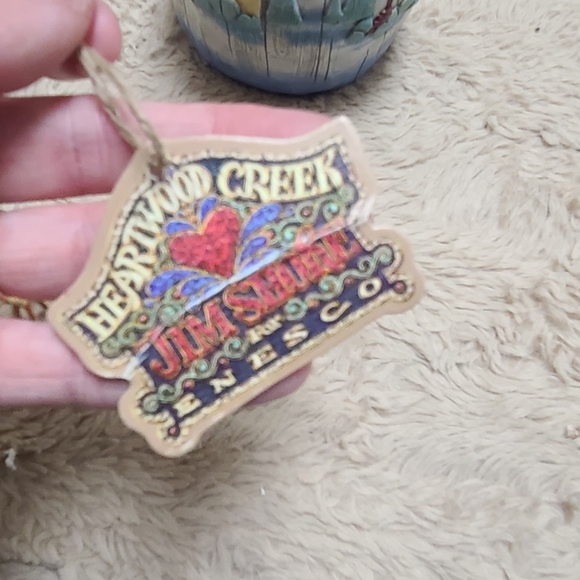 Jim Shore Heartwood Creek Snowman Figurine with Lantern, Winter's Light Figurine - Picture 10 of 15